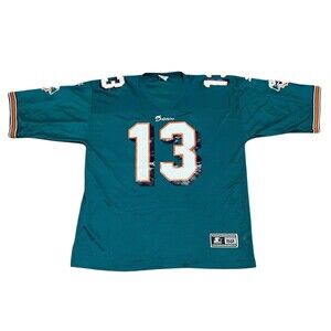 Vintage Dan Marino Jersey Miami Dolphins Starter Home #13 Men's 52 XL 1995 - EUC